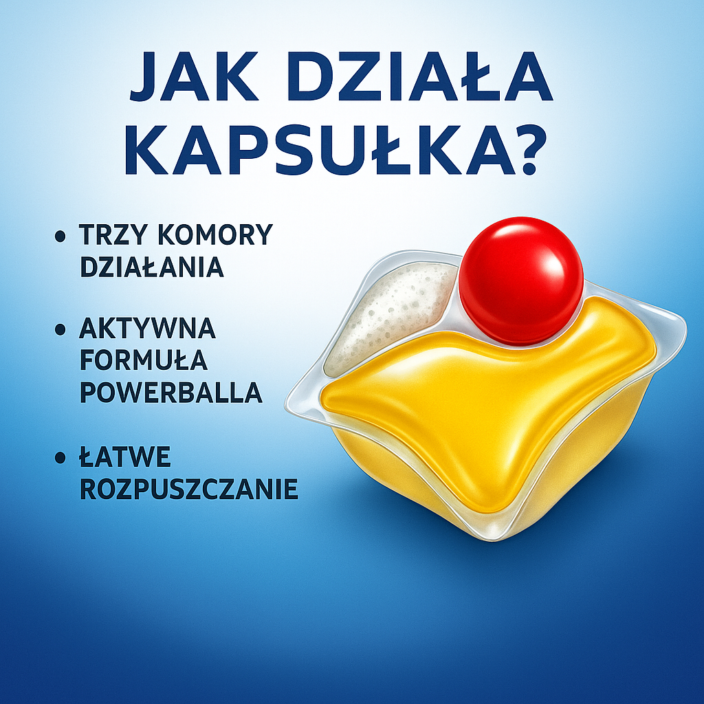 Jak działa kapsułka Finish Power Ultimate