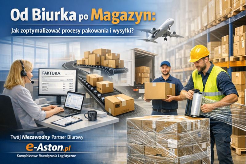 Od Biurka po Magazyn: Kompletny Przewodnik po Pakowaniu i Wysyłce z e-Aston.pl