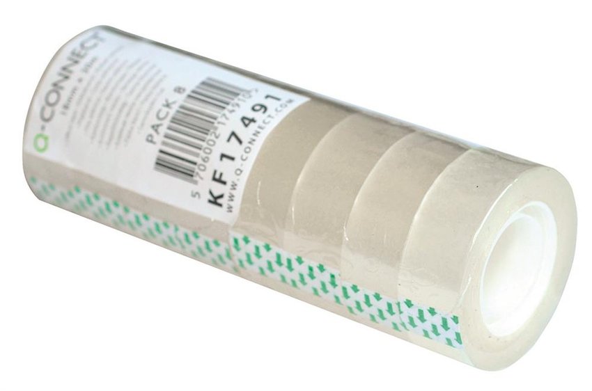 Taśma Biurowa Q-Connect 18mm 30M 8Szt.