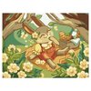 Malowanie po numerach BRUSHME 30x40 cm kids zajączki na pikniku 1 szt.