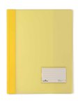 Skoroszyt A4+ PVC Transparentny Kieszeń Opis Żółty /Durable 268004