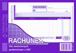 Rachunek Dla Zwol. z VAT A5 Oryg.+1k Poziom 231-3 /MiP