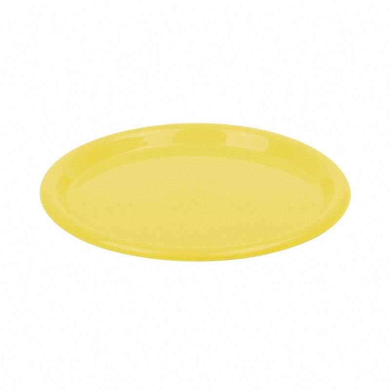 Talerz Plastikowy 25,5cm (szt.) Okrągły Party Żółty / Mintra