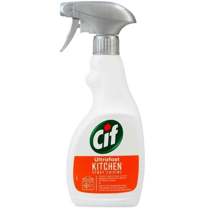 Cif Ultrafast Kitchen Spray Do Czyszczenia Kuchni 500ML