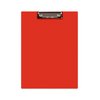 Clipboard A4 PVC Zamykany Czerwony /Q-Connect