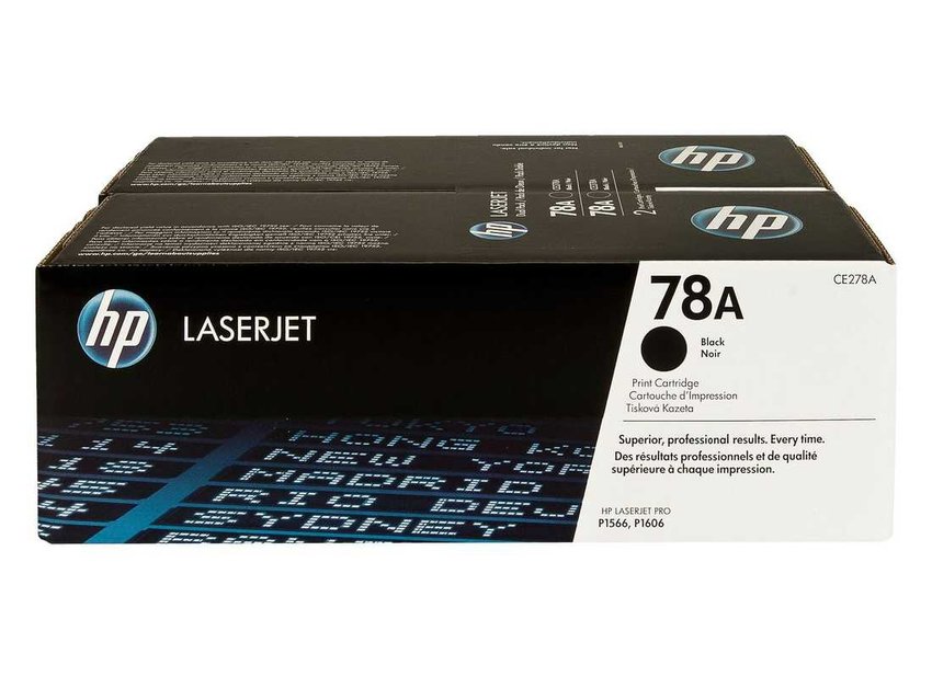 HP 78A [CE278AD] P1566/P1606/M1536 Czarny Dwupak (Oryg.)