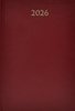 Terminarz A5 Dzienny Bordowy /Artsezon