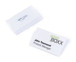 Identyfikator z Agrafką 54x90mm 50szt. Przezroczysty /Durable 800419