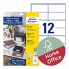 Etykiety Samoprzylepne Avery Office&Home 105x48 12/A4 A'10 Białe No.3424-10