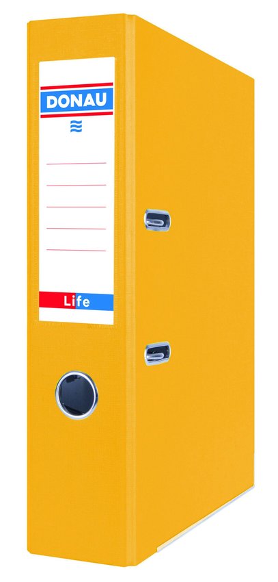 Segregator Donau Life Neon A4/75mm Żółty