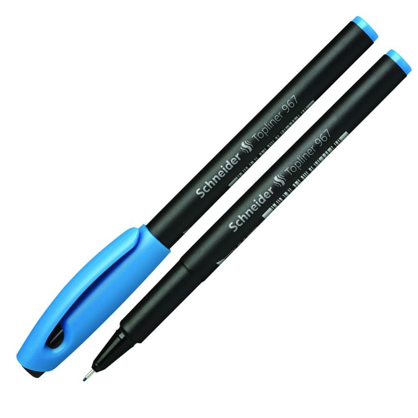 Cienkopis Schneider Topliner 967 0.4mm Jasnoniebieski