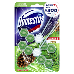 Domestos Power 5 Kostka WC Duo Zawieszka Pine