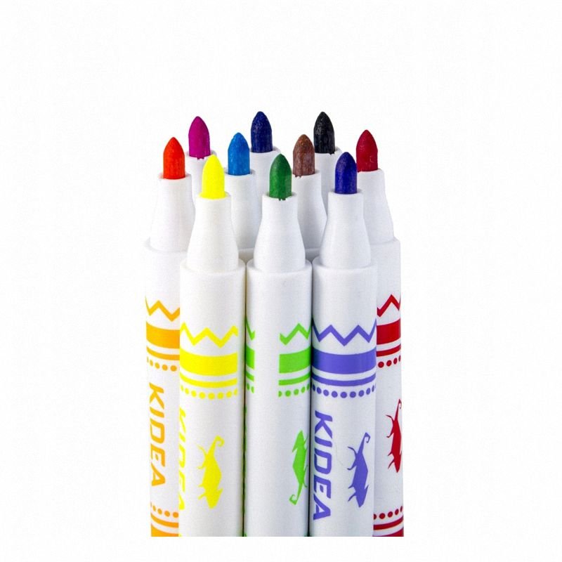 Pisaki 10kol. Stempelki Etui /Kidea