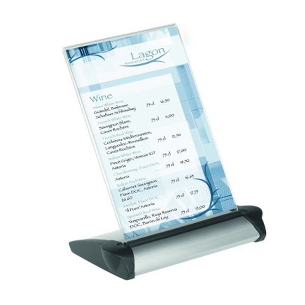 Prezenter Stołowy Flexo A5 Przezroczysty /Durable 853119