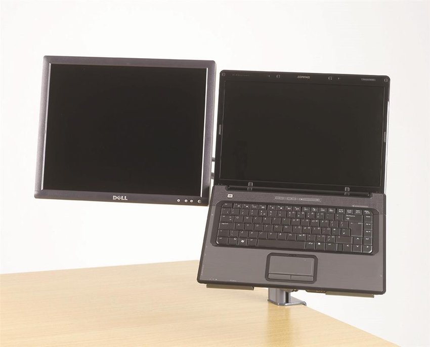 Uchwyt Na Dwa Monitory Kensington Smartfit™ Czarny