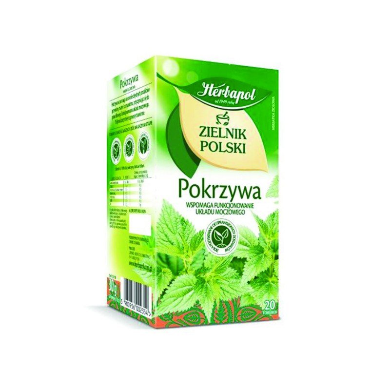 Herbata Herbapol Zielnik Polski Pokrzywa 20 Torebek