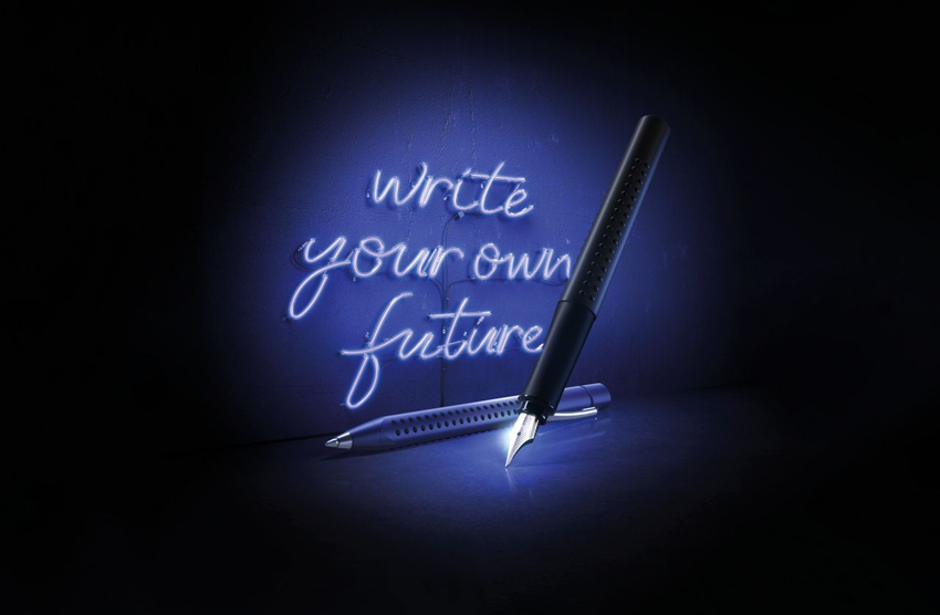 Pióro Wieczne Grip 2010 F Czarne Faber  -Castell