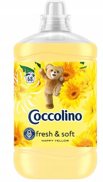 Płyn do Płukania Tkanin Cocolino 1,7L Happy Yellow