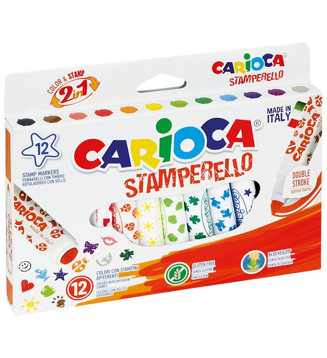 Pisaki STEMPLE CARIOCA 12 kol. (42240)