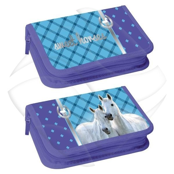 Piórnik Z Wyp 1Zam/2Klp Stk-25 Sweet Horses /Starpak