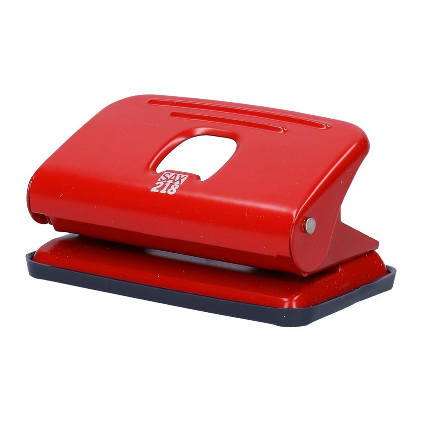 Dziurkacz Sax 218 12k Czerwony