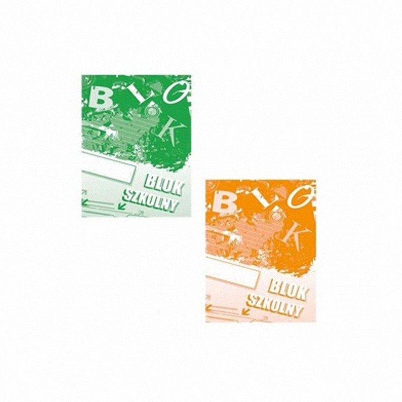 Blok Biurowy A6 100k Kratka /Kreska