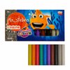 Plastelina 10 kol Okrągła Brokat Sweet Colours / Koma-Plast