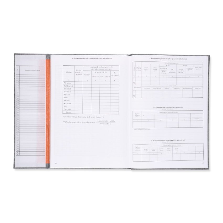 Dziennik Lekcyjny Dla Szkoły Stacjonarnej/Zawodowej (MEN I/4) /Intro-Druk