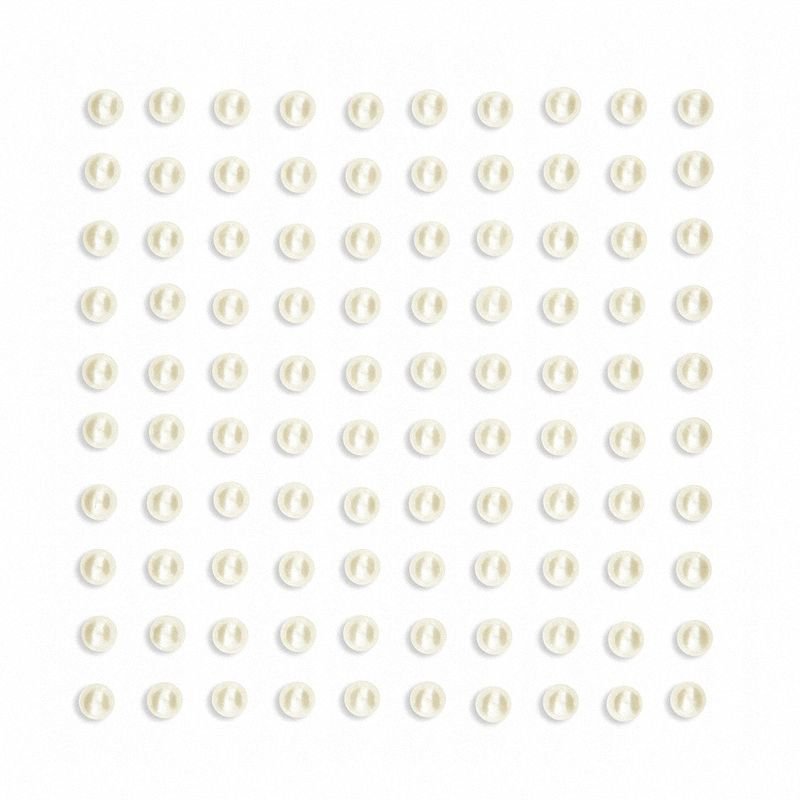 Perły Samoprzylepne 5mm A'100 Ivory /DpCraft