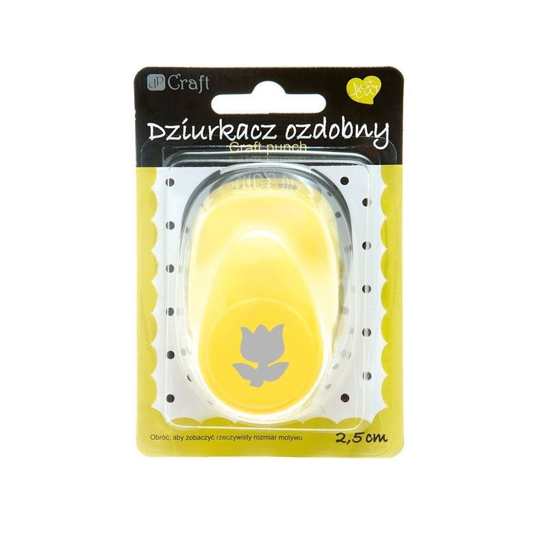Dziurkacz Ozdobny 2.5cm [JCDZ-110-037] Tulipan /DpCraft