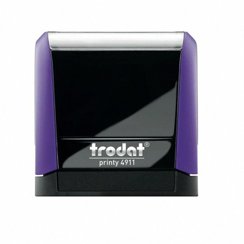 Pieczątka Trodat Printy 4911 38x14 Fioletowa/ Niebieski