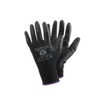 Rękawice TK Rooster Rozm. 8 Czarne   /TK GLOVES