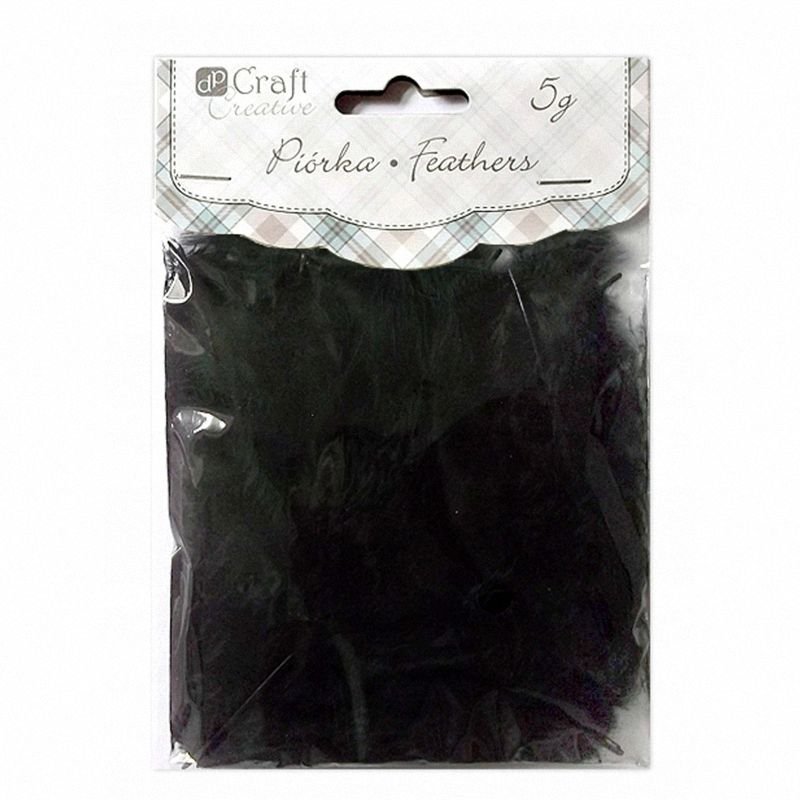 Piórka 5-12cm 5g [CEPI-011] Czarne / DpCraft