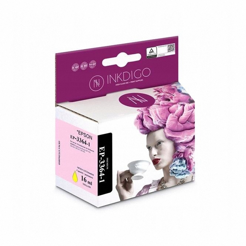 Tusz do Epson T3364XL XP-530/630/830 Yellow /Inkdigo