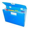 Teczka z Rączką A4 PP Harmonijka 6-przegr. Omega Żółta /Panta Plast WYPRZEDAŻ