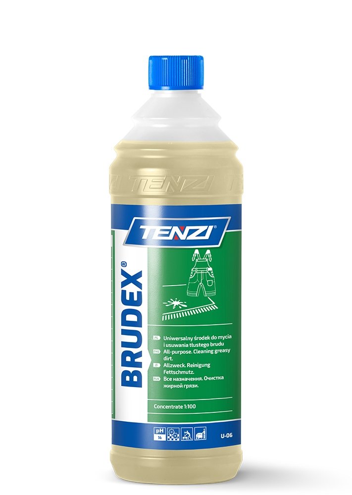 Tenzi Brudex 1L – uniwersalny środek do mycia i usuwania tłustego brudu