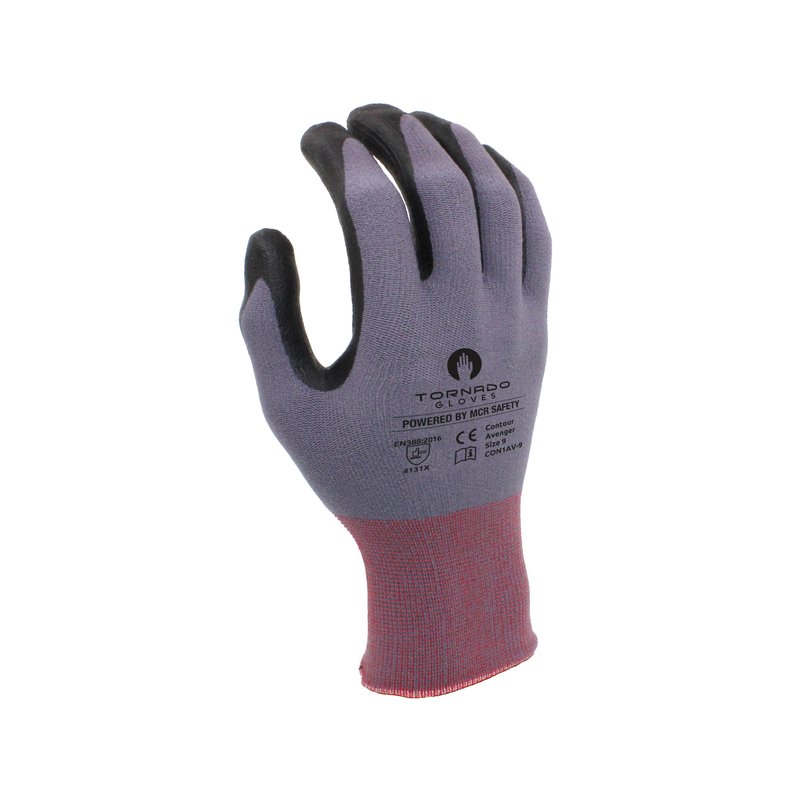 Rękawice Contour Avenger Mcr Montażowe Rozm. 8 Szare  /MCR Safety