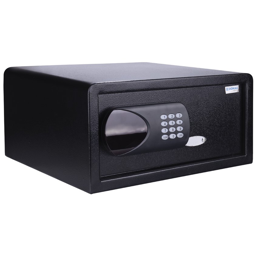 Sejf manualno-cyfrowy DONAU TECH 420x370x200 mm czarny