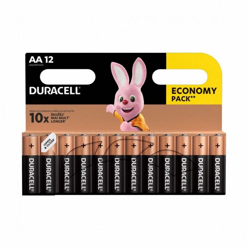 Baterie Duracell Basic Alkaliczne LR6/AA 12szt.