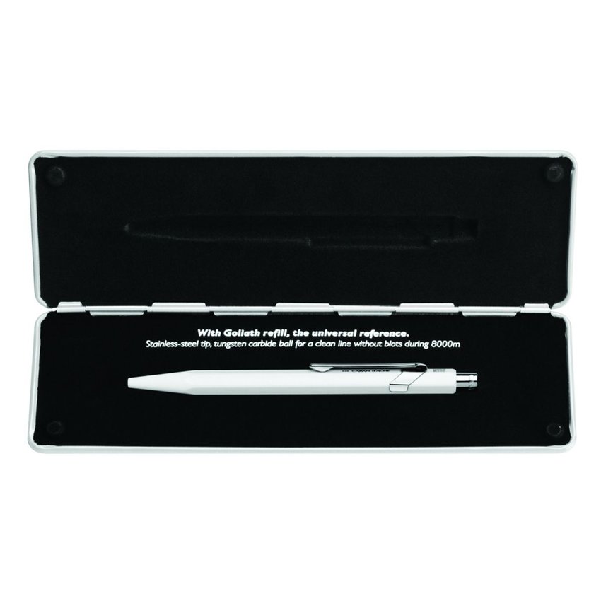 Długopis Caran D'Ache 849 Pop Line Fluo M W Pudełku Biały