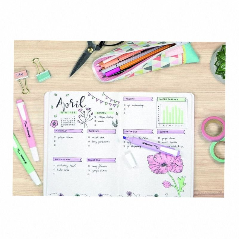 Zakreślacze Stabilo Swing Cool Pastel Etui 6 Szt. 275/6-08