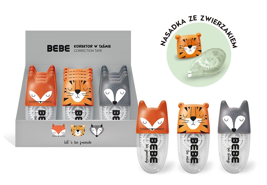 Korektor w taśmie 6m BB Friends Boys /Interdruk
