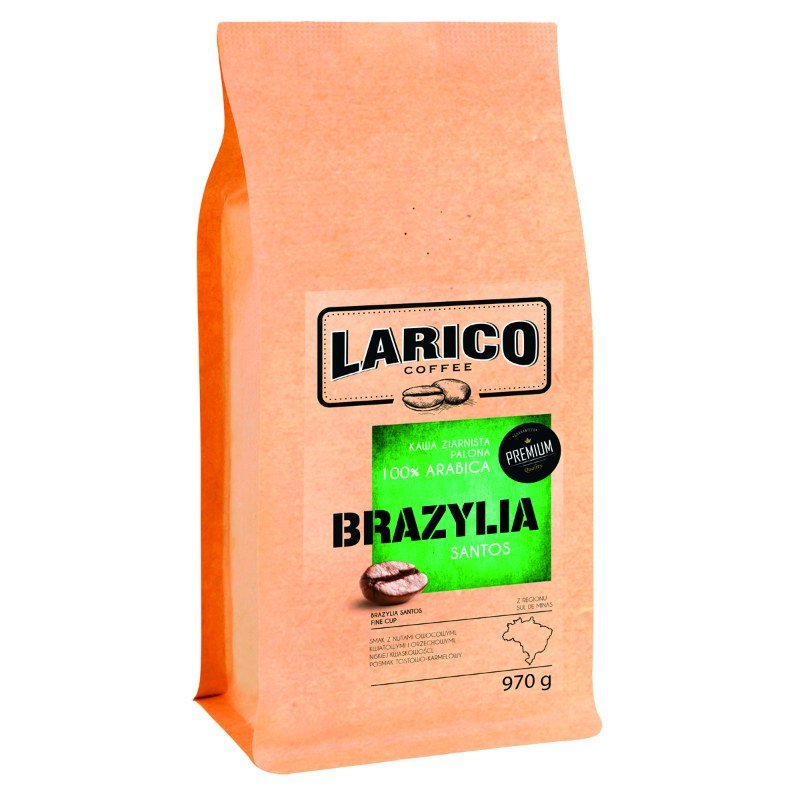 Kawa Larico Brazylia Santos Ziarnista 970g
