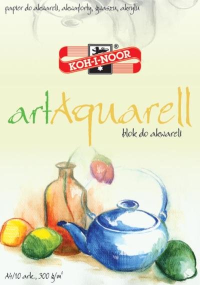 Blok do Akwareli artAquarell A4 300g 10k /Koh-I-Noor
