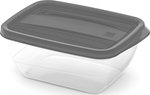 Pojemnik Na Żywność Prostokątny Vedo 1,75L Transparentny Szary /Curver 256445