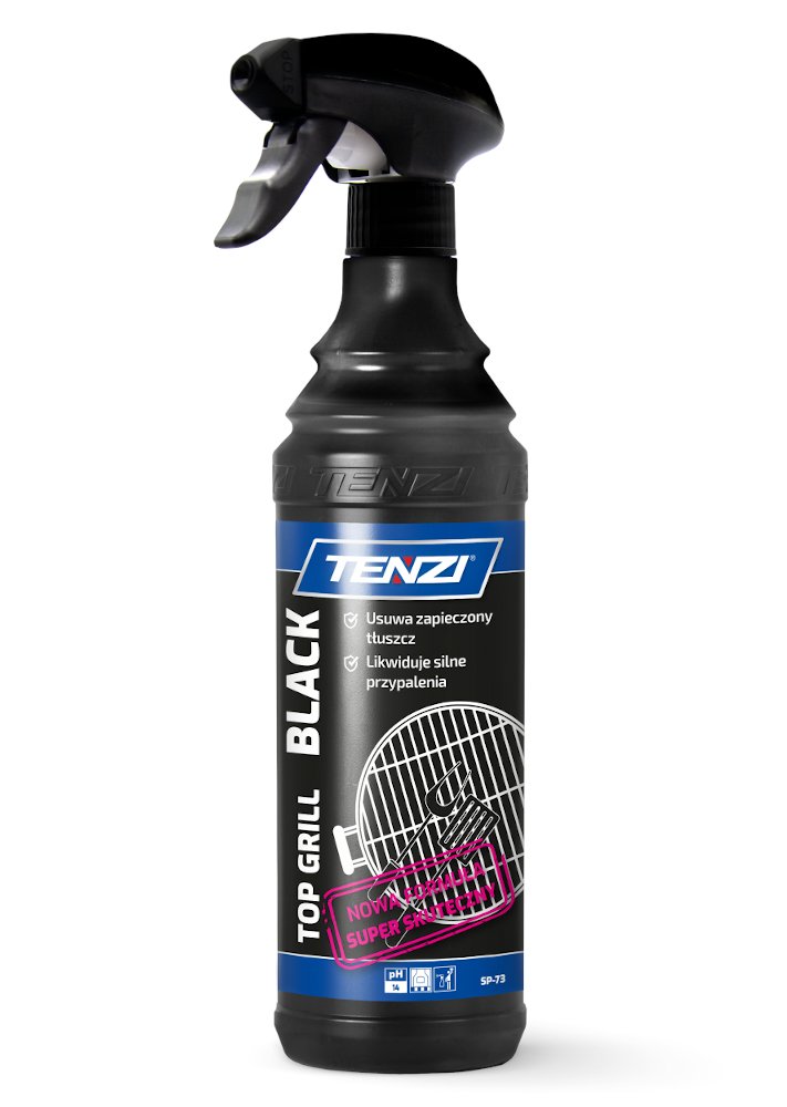 Płyn na przypalenia do piekarnika TENZI TOP GRILL BLACK 600 ml – opakowanie