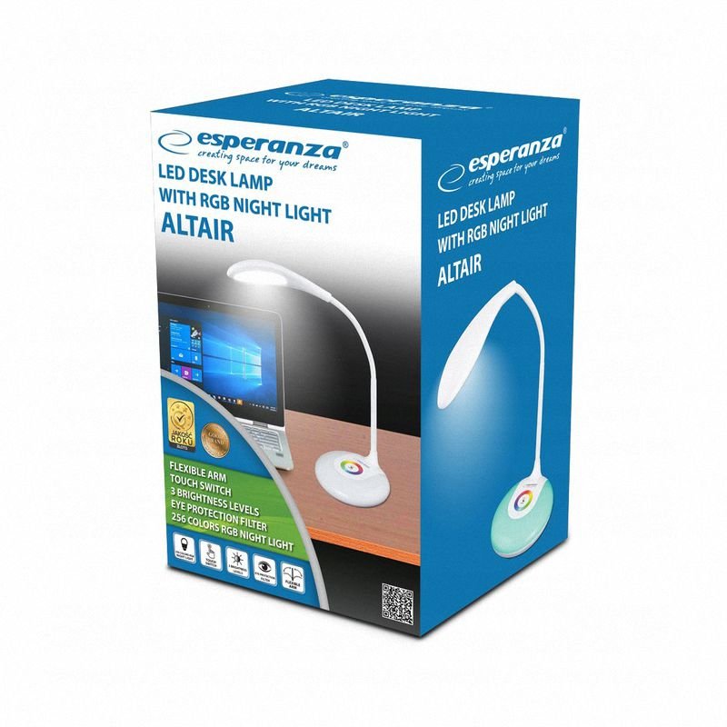 Lampka Led na Biurko 256 Kol Rgb Altair Esperanza