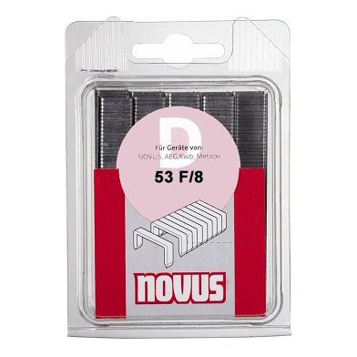 Zszywki Novus "D" 53 F/8 1200szt. 042-0375