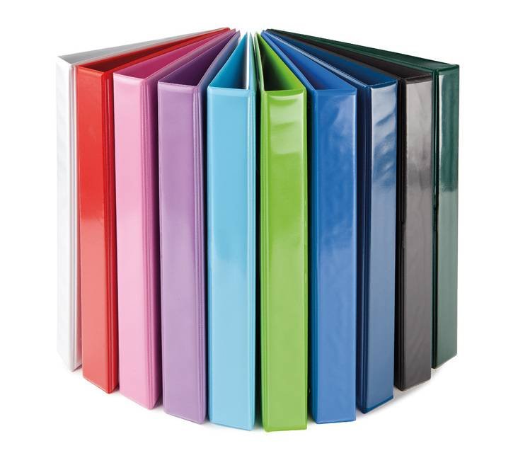 Segregator Panorama A4/15/4R Fokus Granatowy /Panta Plast