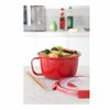 Pojemnik Na Żywność Okrągły Smart Micro-Wave Noodles 0,9L Czerwony / Curver 232578